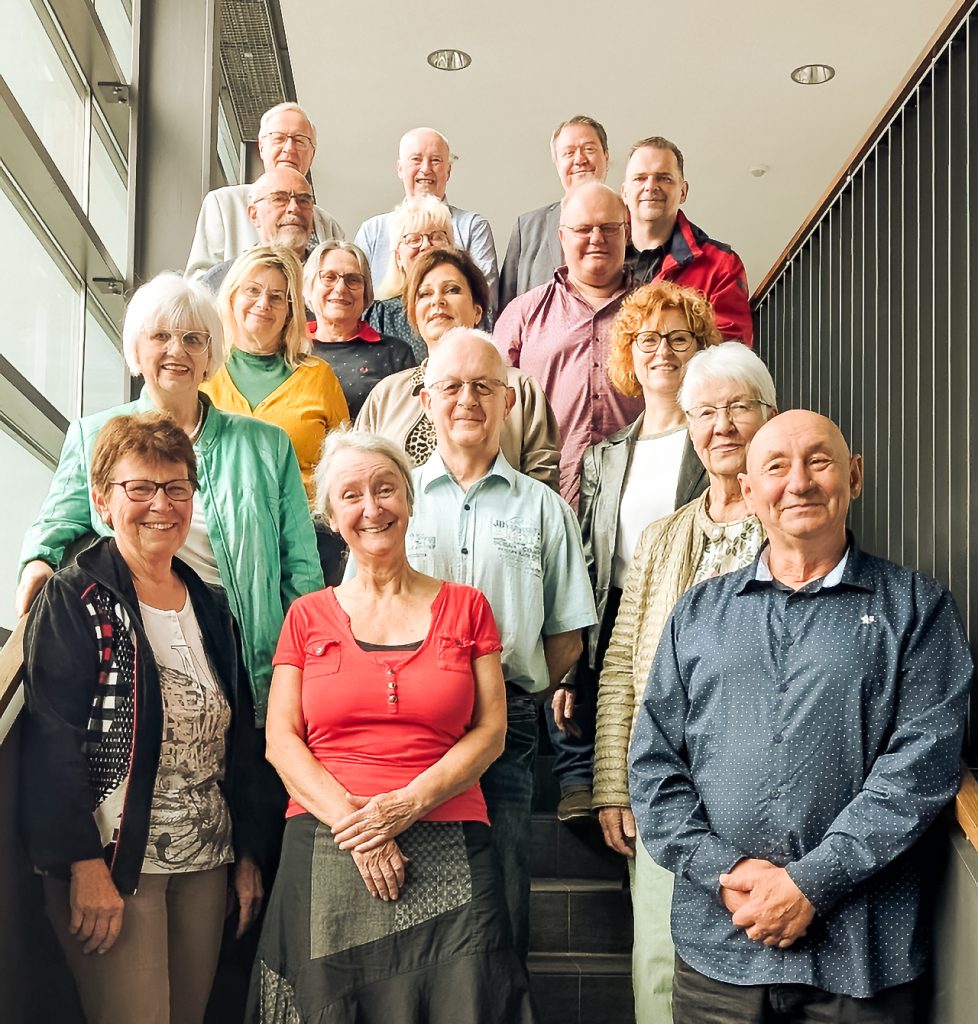 Gruppenbild des Seniorenbeirates in Saalfeld/ Saale